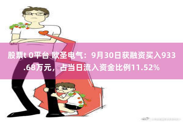 股票t 0平台 欧圣电气：9月30日获融资买入933.68万