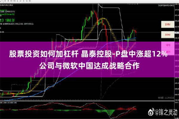 股票投资如何加杠杆 晶泰控股-P盘中涨超12% 公司与微软中