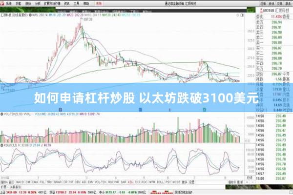 如何申请杠杆炒股 以太坊跌破3100美元